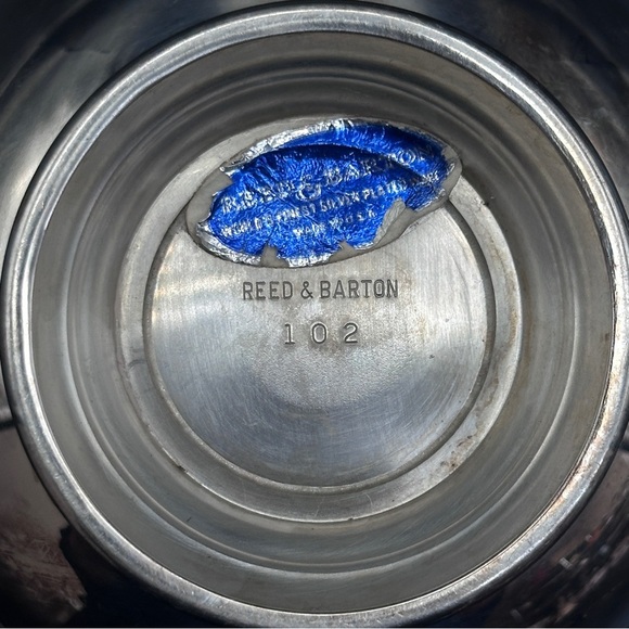 Vintage Reed and Barton Bowl Silver-plated 102 - Picture 6 of 11